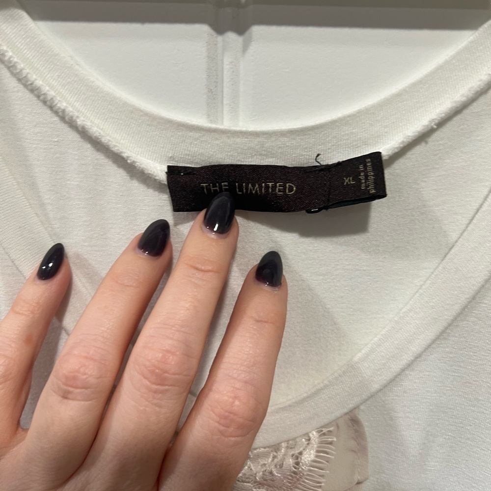 Limited White Ruffle Tank - Picture 3 of 4